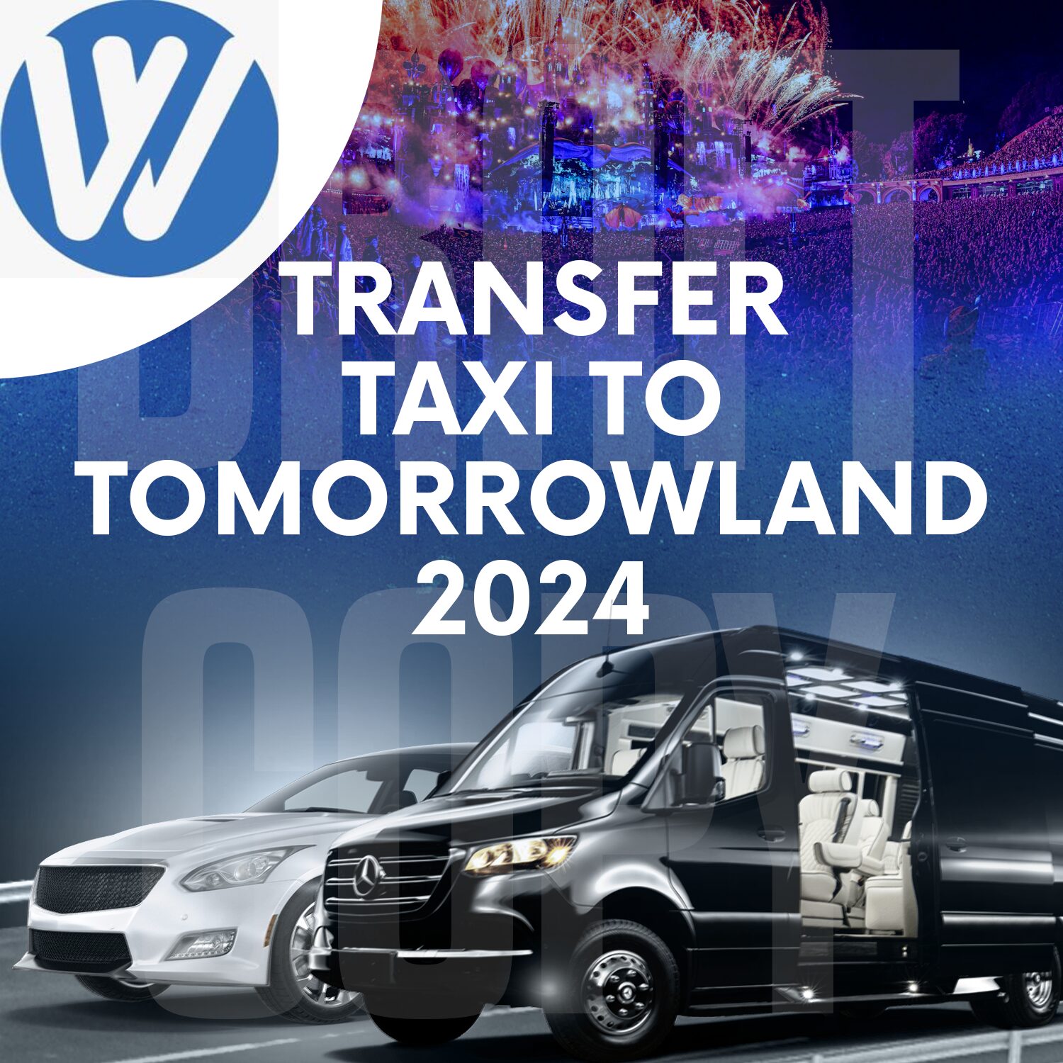 taxi transfer to tomorrowland 2024 taxi transfert bruxelles